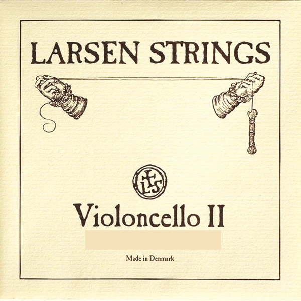 4-4 Cellosaite Einzeln Larsen Strings D Strong unter Larsen Strings