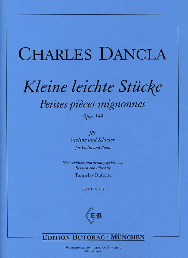 Dancla - Kleine leichte Stcke unter Ice-Land Music Edition Butorac