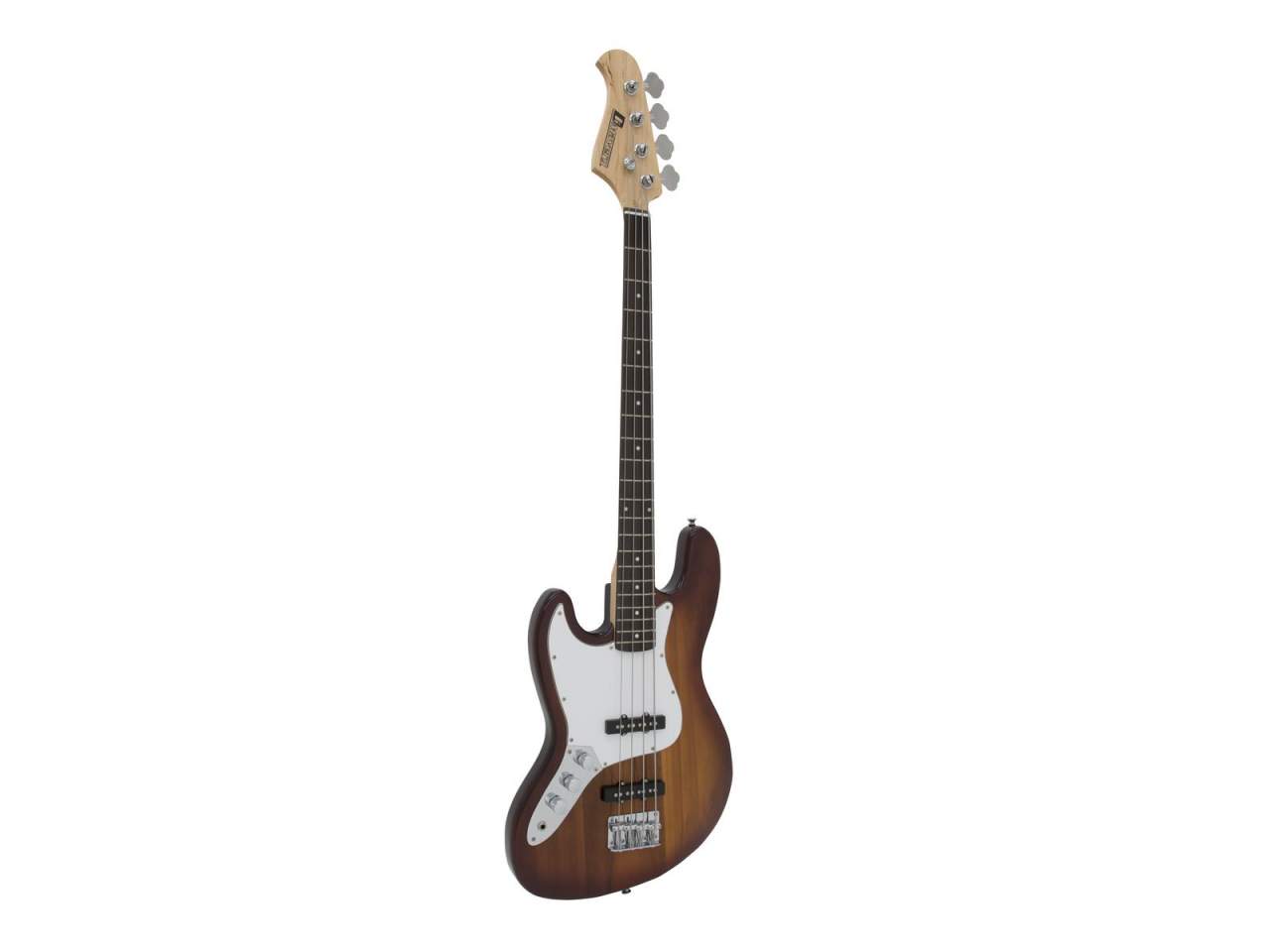 DIMAVERY JB-302 E-Bass LH- sunburst unter DIMAVERY