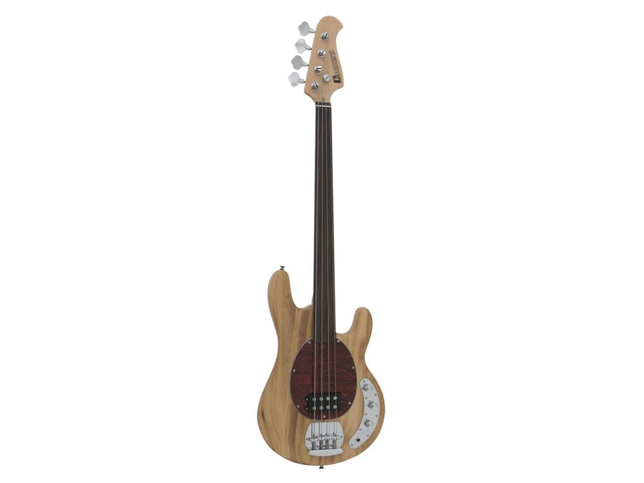 DIMAVERY MM-501 E-Bass- fretless- natur