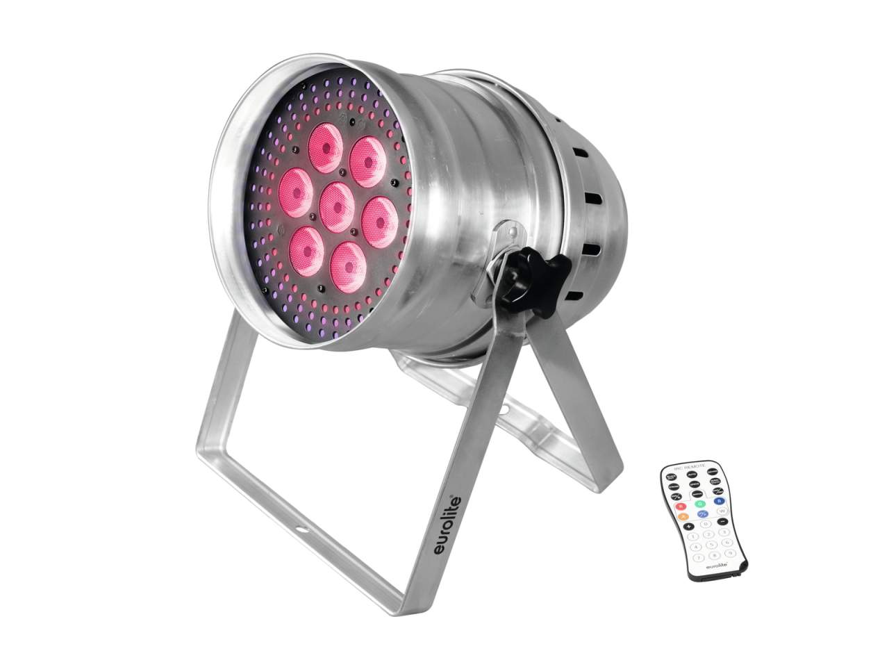 EUROLITE LED PAR-64 HCL Hypno Floor sil