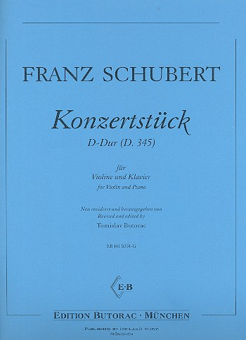 Schubert- Konzertstck unter Ice-Land Music Edition Butorac