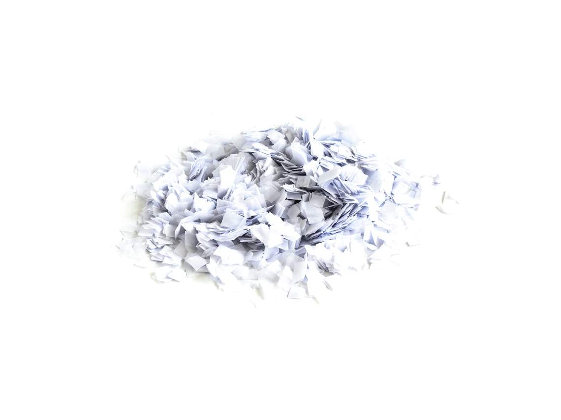 TCM FX Slowfall Konfetti Schneeflocken 10x10mm- weiss- 1kg